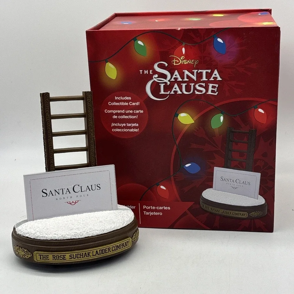 Disney The Santa Clause Card Holder and Business Card New in Box